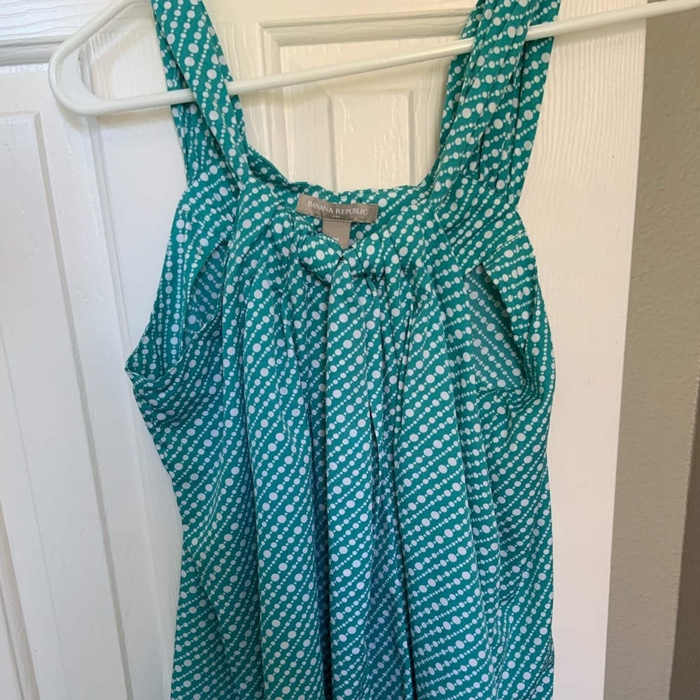 Teal Banana Republic Blouse